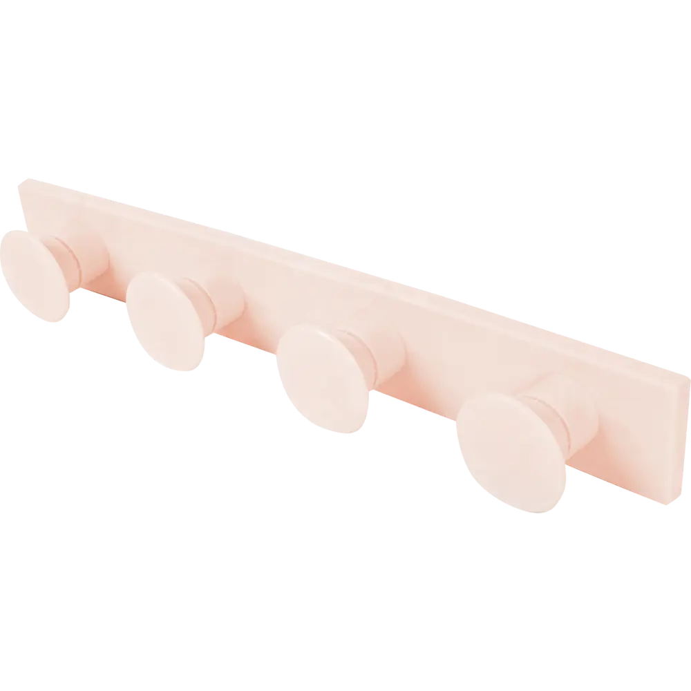 Планка Big 4 крючка цвет бежевый Santreyd STLM-2084591