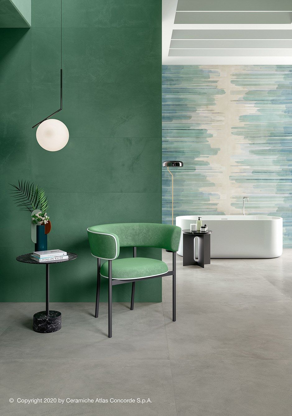 Пол из керамогранита с эффектом смолы Atlas Concorde ARCH-00028612 - Вид №9