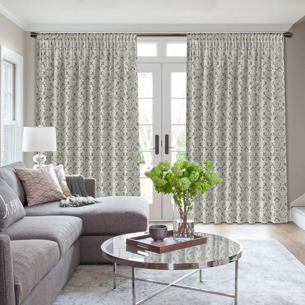 Штора на ленте Прато 160x260 см цвет коричневый GARDEN STLM-2116647 - Вид №5