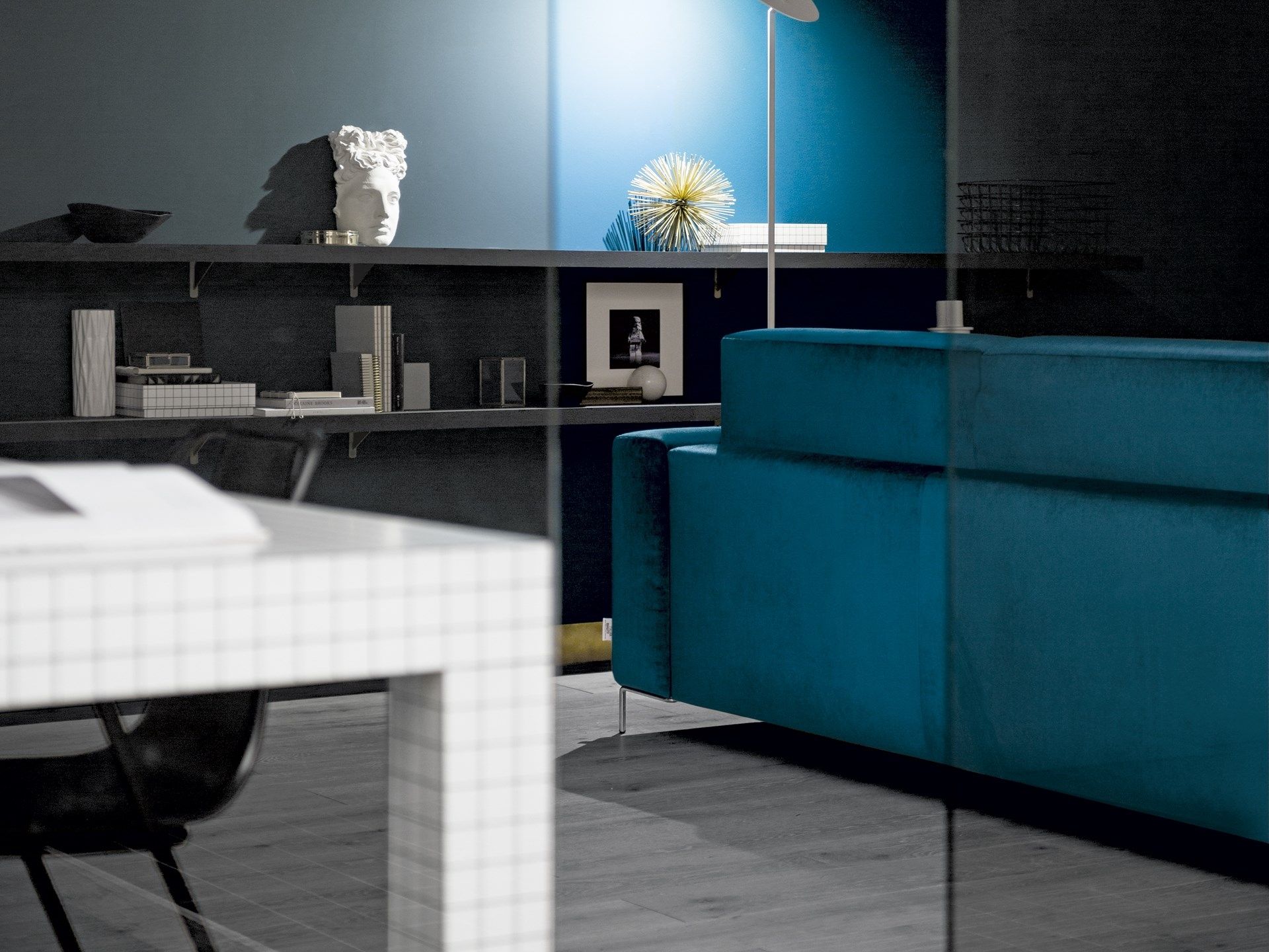 Двуспальный диван-кровать из ткани Felis Day &amp ARCH-00046407 - Вид №9