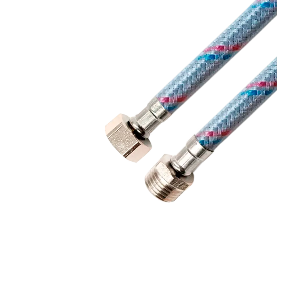 Гибкая подводка для воды Vaxt 1/2" гайка-штуцер 120 см STLM-2113297