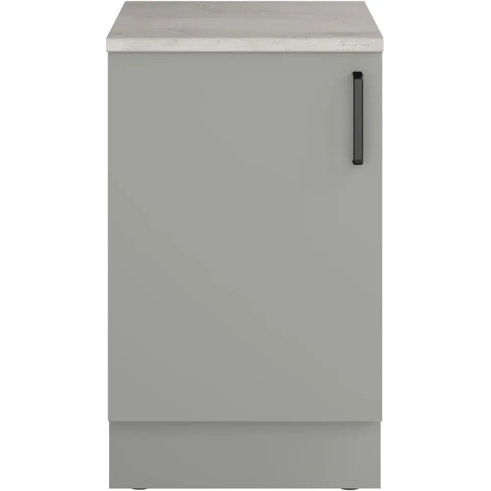 Кухонный шкаф напольный Нарбус 50x85x60 см ЛДСП цвет серый 89409136 STLM-2145976 Santreyd - Вид №4