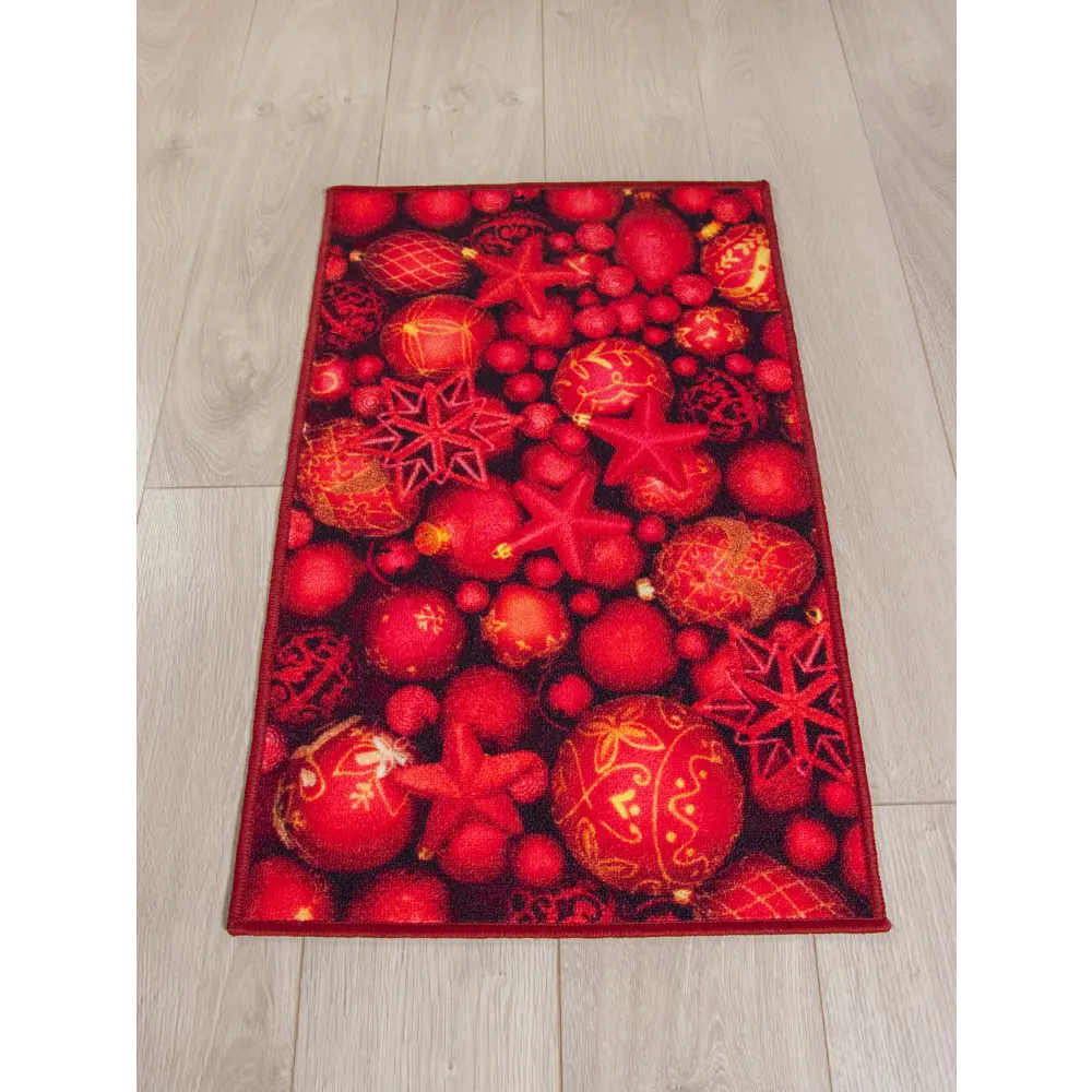 Коврик Красные игрушки 45x68 см нейлон цвет красный 83704047 STLM-2090063 CTIM  - Вид №2