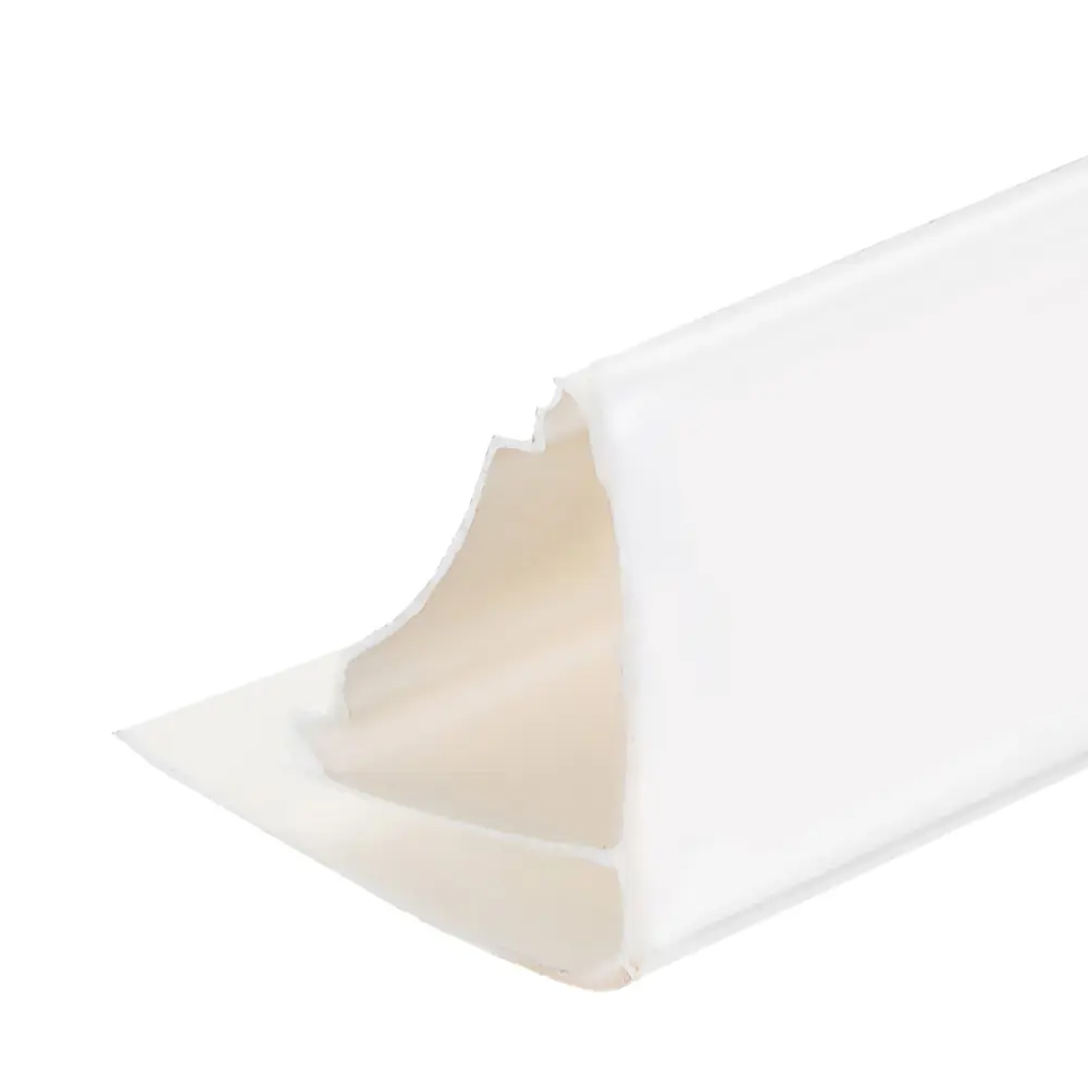 Плинтус ПВХ потолочный для панелей 5 мм Белый 3000 мм РСП STLM-2150591 - Вид №1