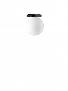 1494629 MENU Лампа TR, потолочный / настенный светильник Черный | Блестящий