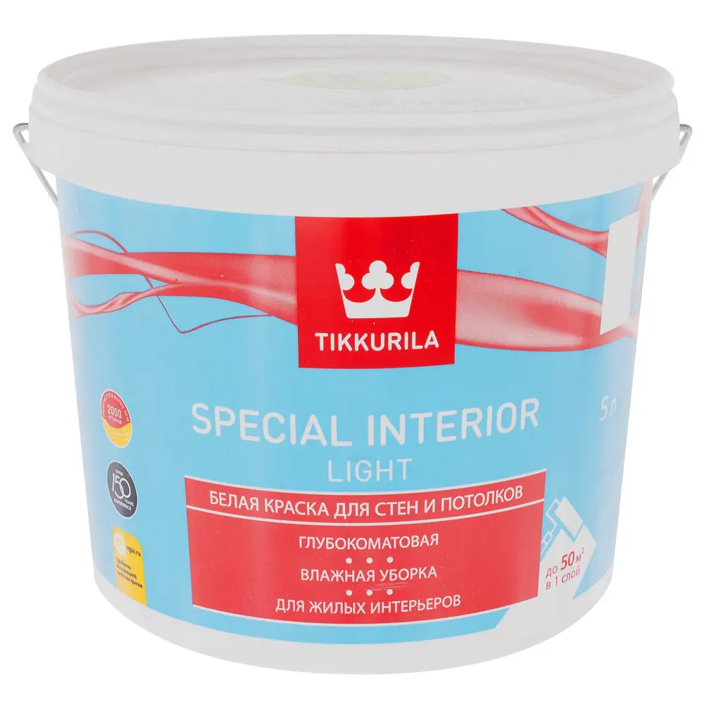 Краска Tikkurila Special Interior Light база A 5 л STLM-2052289