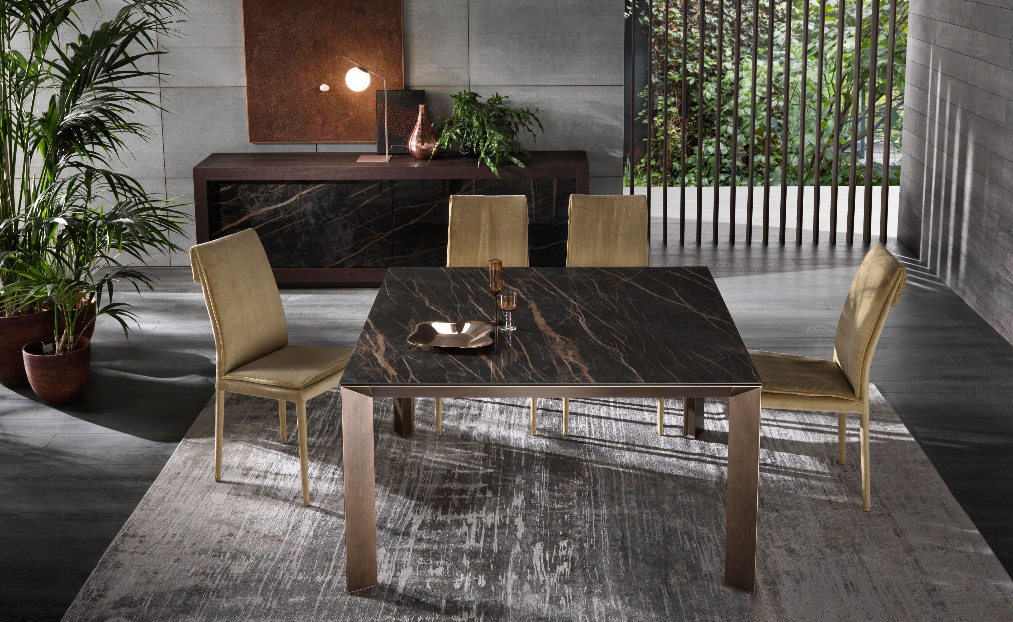 Стационарные и выдвижные столы с алюминиевой рамой и ножками RIFLESSI ARCH-00030734 - Вид №3