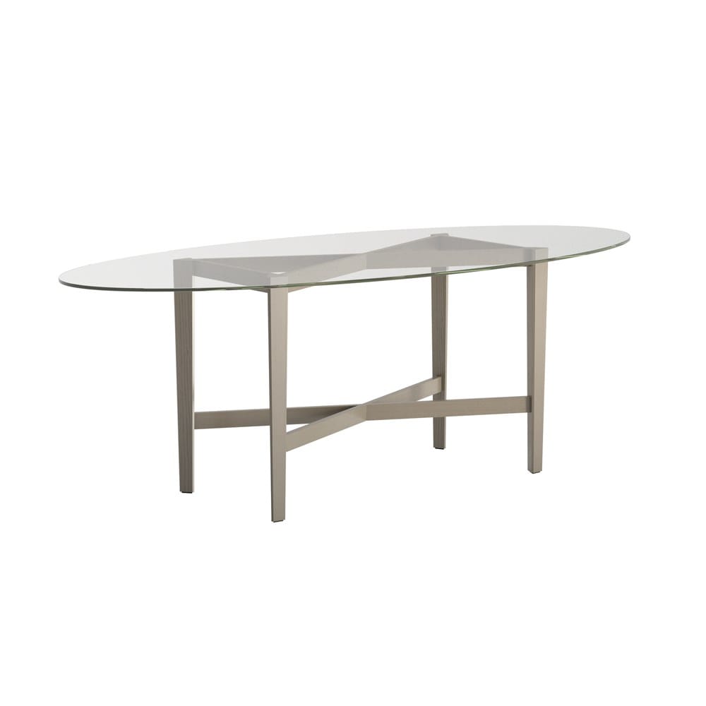 Овальный стол с хрустальной столешницей и основанием из бука BBB Луи-Филипп ARCH-00057847 - Вид №10