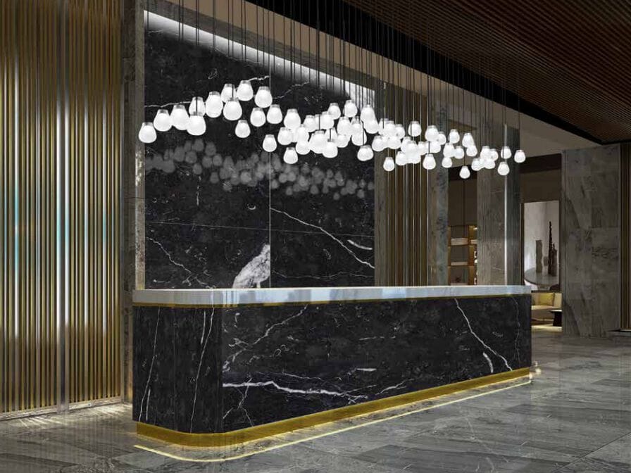 Светодиодный подвесной светильник из муранского стекла Euroluce Lampadari GOCCE LINEAR ARCH-00126855 - Вид №1