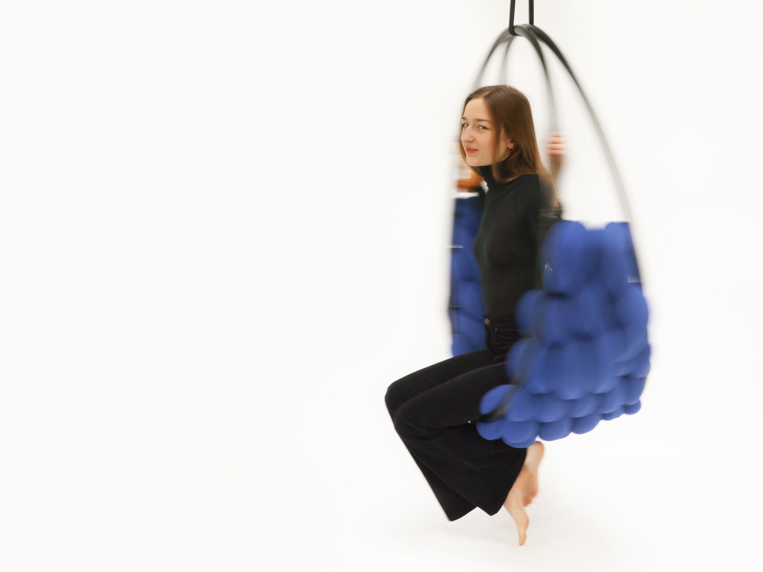 Хлопковое подвесное кресло Iwona Kosicka Design SWING PLAIT ARCH-00136062 - Вид №4