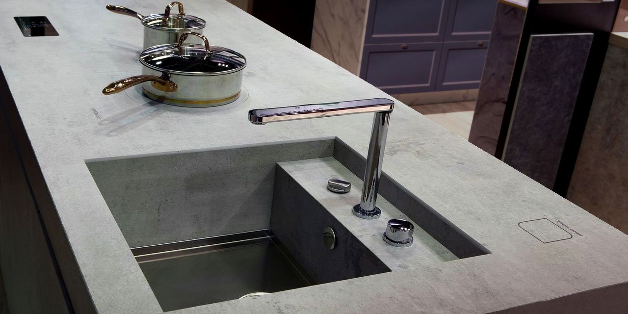 Столешницы для кухни - Бетон рувида LIGRON LIST304 4057 - Вид №22