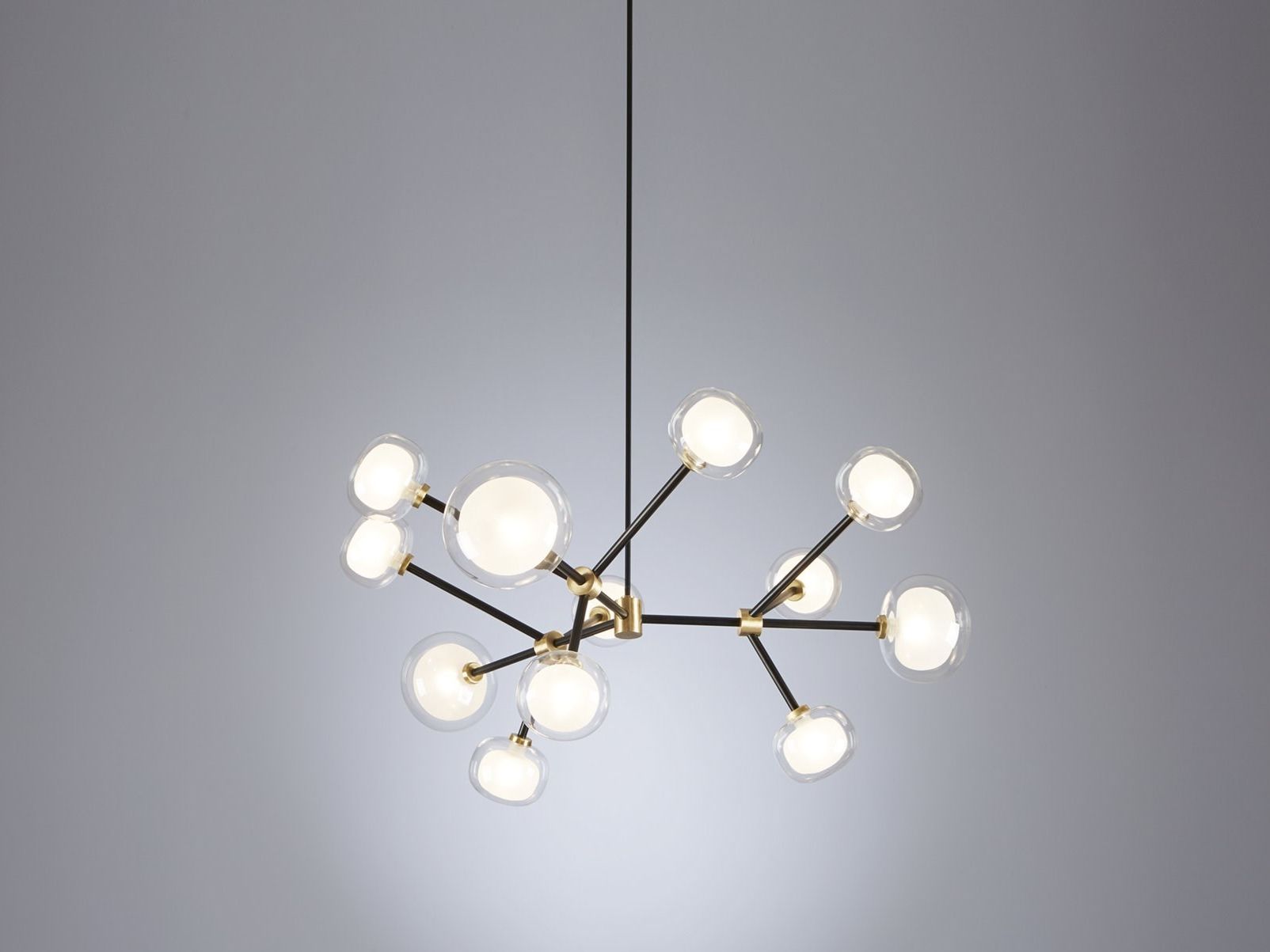 Подвесной светильник из металла и боросиликатного стекла Tooy Nabila ARCH-00039920 - Вид №3