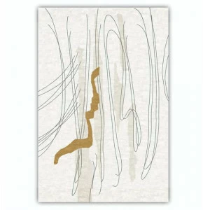 Giorgetti Прямоугольный ковер ручной работы из бамбукового шелка