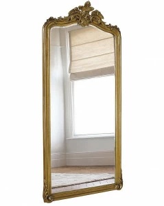 Зеркало настенное прямоугольное в раме "Лоренцо" LOUVRE HOME ETERNITY 029835 Золото