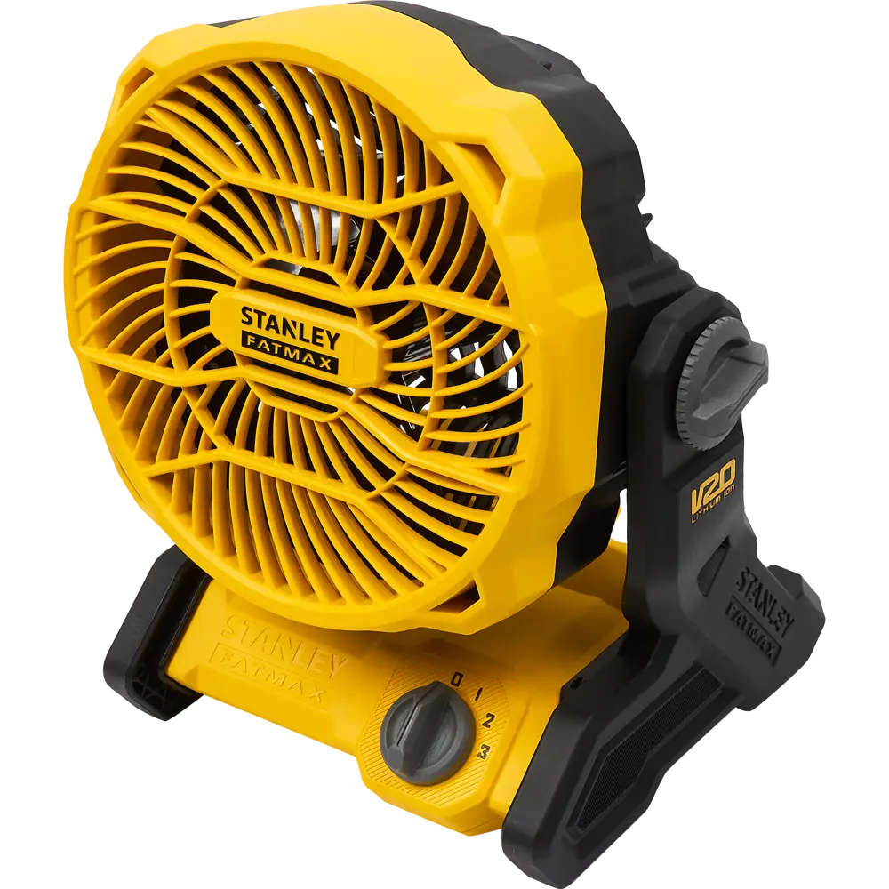 Вентилятор напольный Stanley Fatmax 18 Вт см цвет черный/желтый STLM-2146185