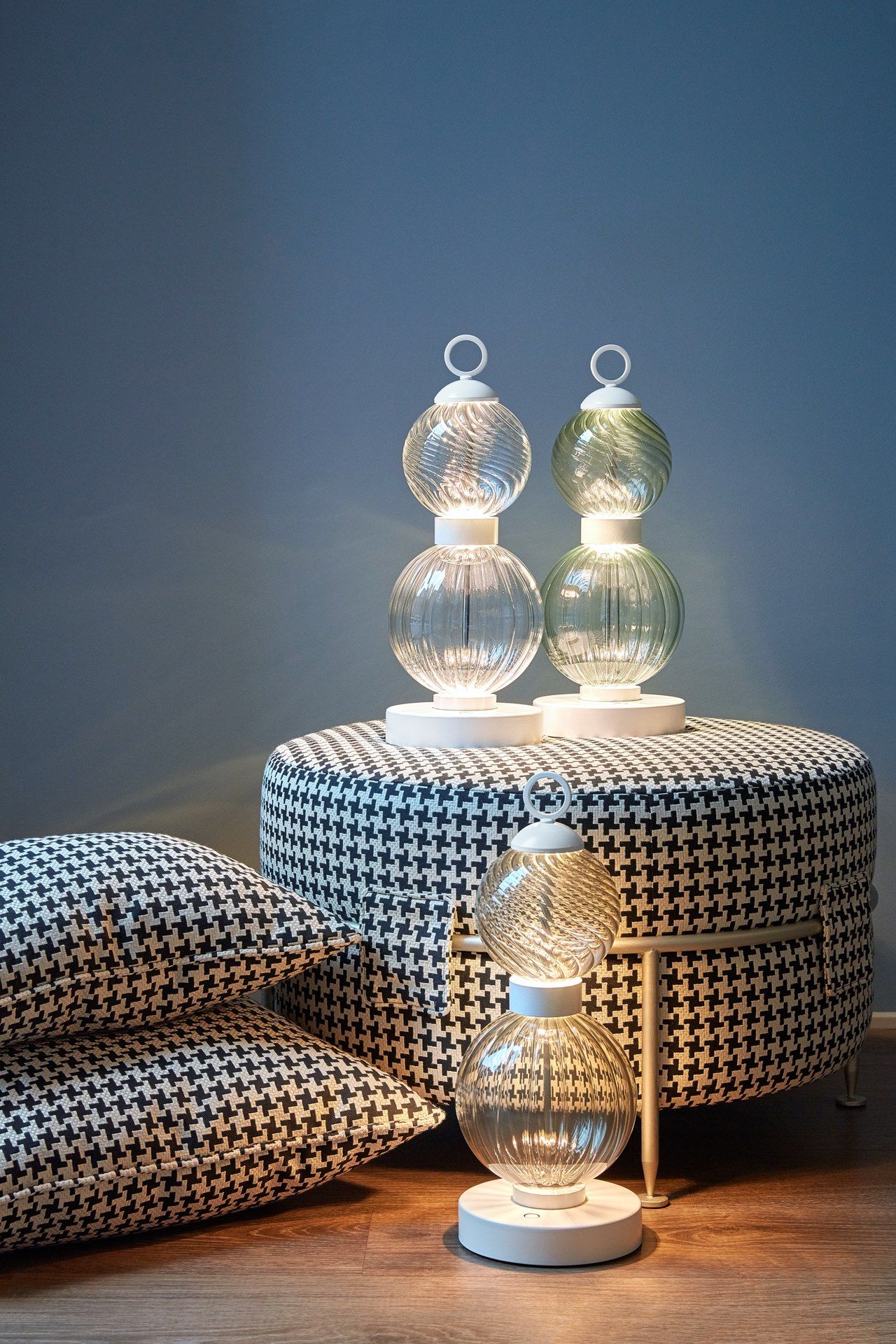 Светодиодная настольная лампа Pyrex®с батарейным питанием Sicis Drop ARCH-00051824 - Вид №1