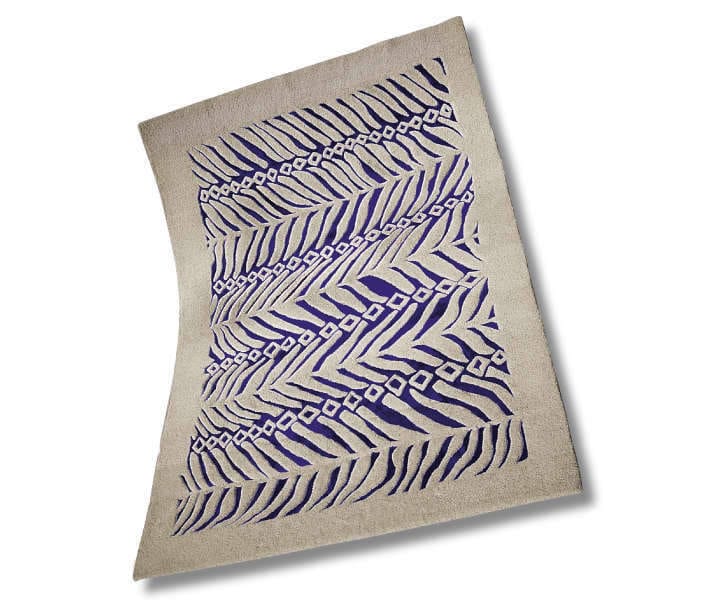 Ковер ручной работы с прямоугольным рисунком Garbarino ALGUE ARCH-00012200 - Вид №1