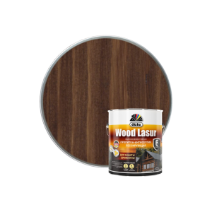 90737951 Пропитка для защиты древесины Wood Lasur орех 2.5 л STLM-0361973 DUFA