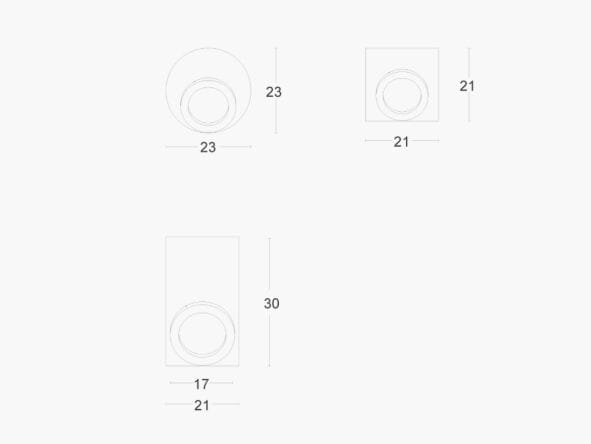 Металлический светодиодный настенный светильник ZAVA ARCH-00125048 - Вид №4