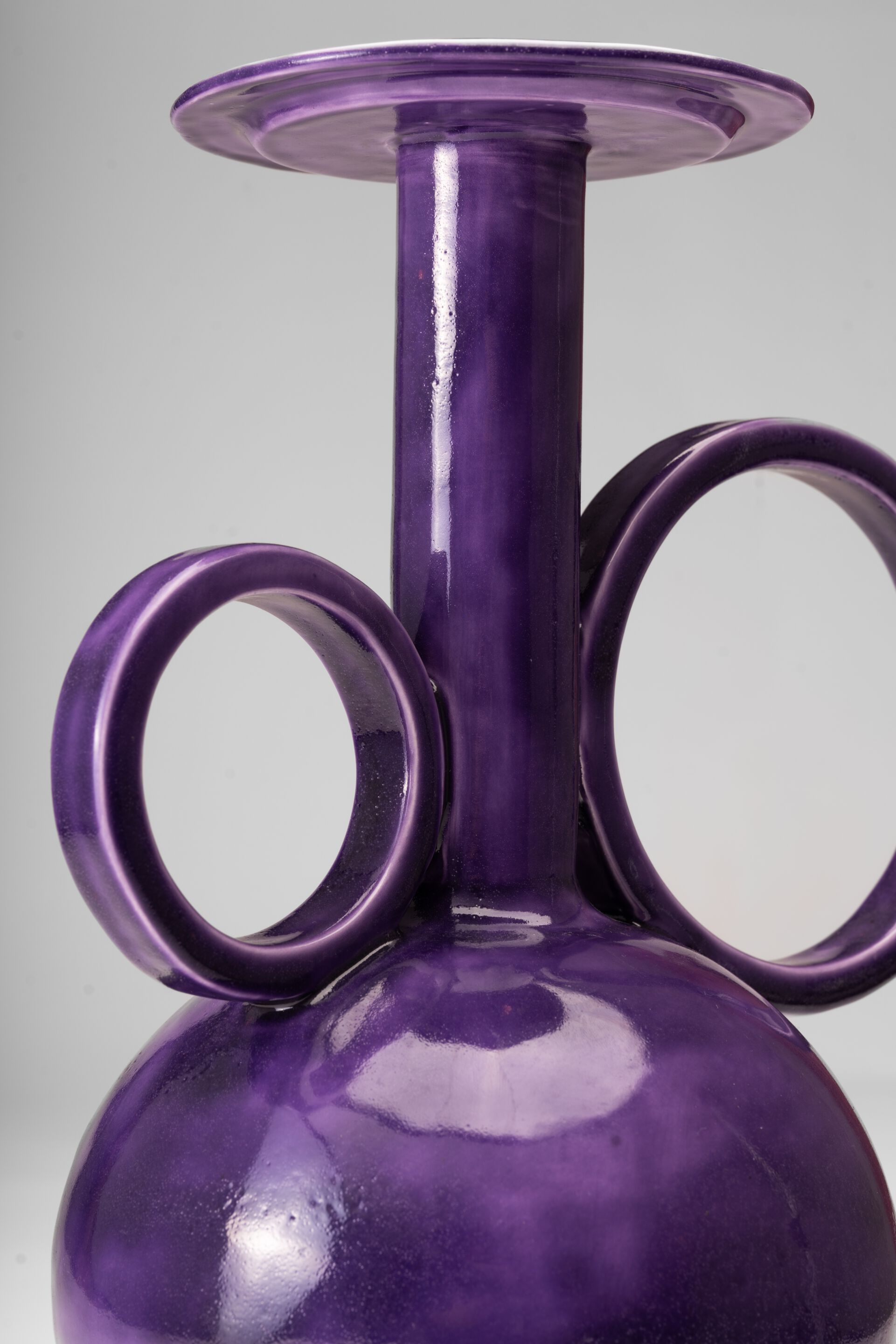 Керамическая ваза ручной работы Paolo Santangelo картезианская ARCH-00092341 - Вид №7