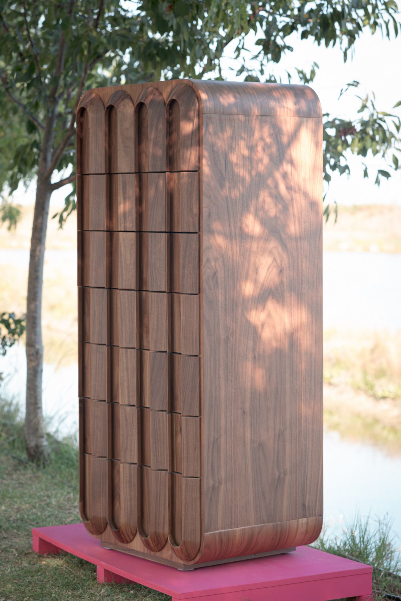 Еженедельник из массива дерева со встроенными ручками Medulum аркады ARCH-00145121 - Вид №7