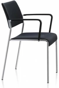 Brunner Штабелируемый тканевый стул с подлокотниками Linos