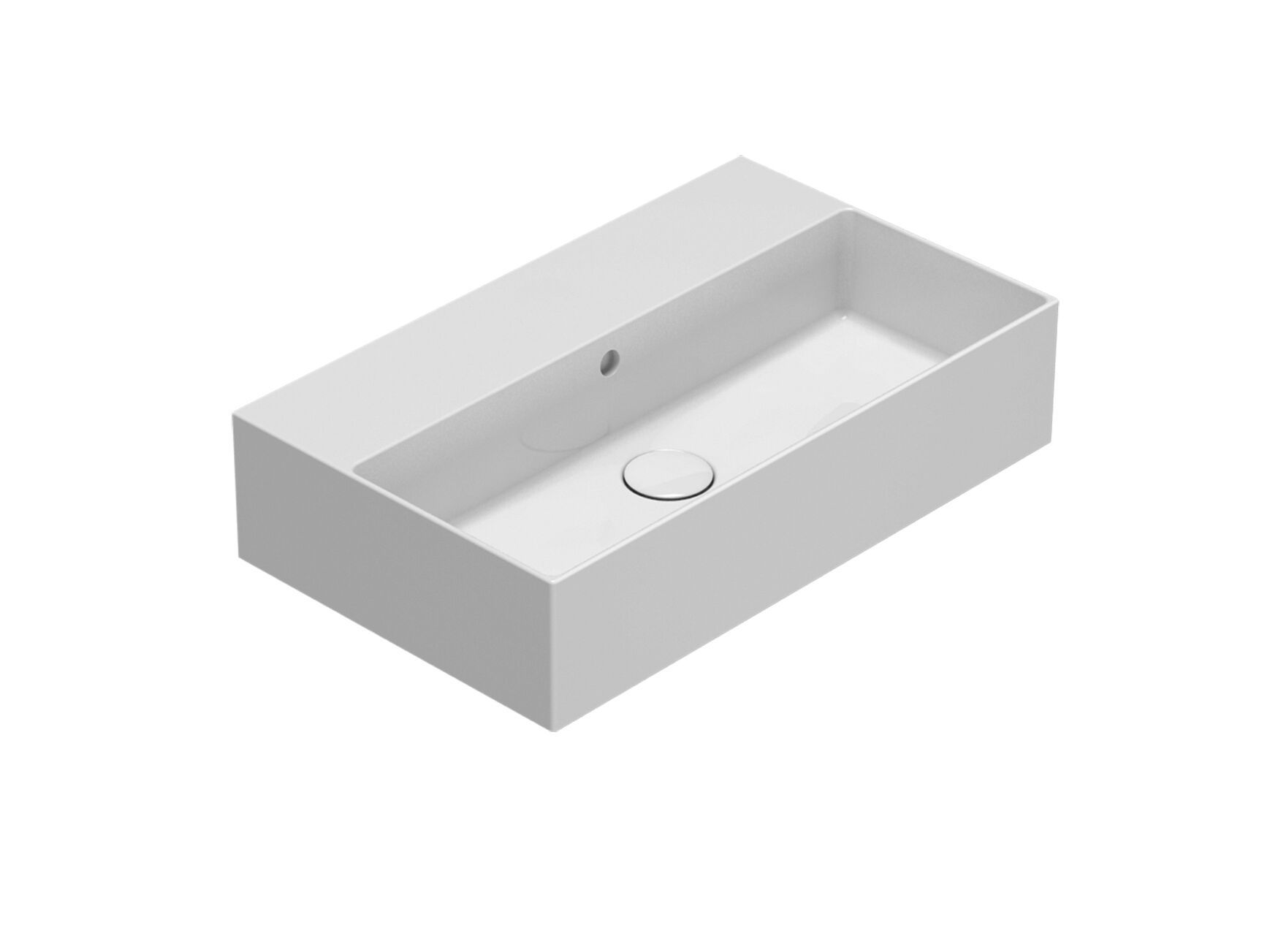 Керамическая прямоугольная одиночная раковина Ceramica Globo плиты ARCH-00066386