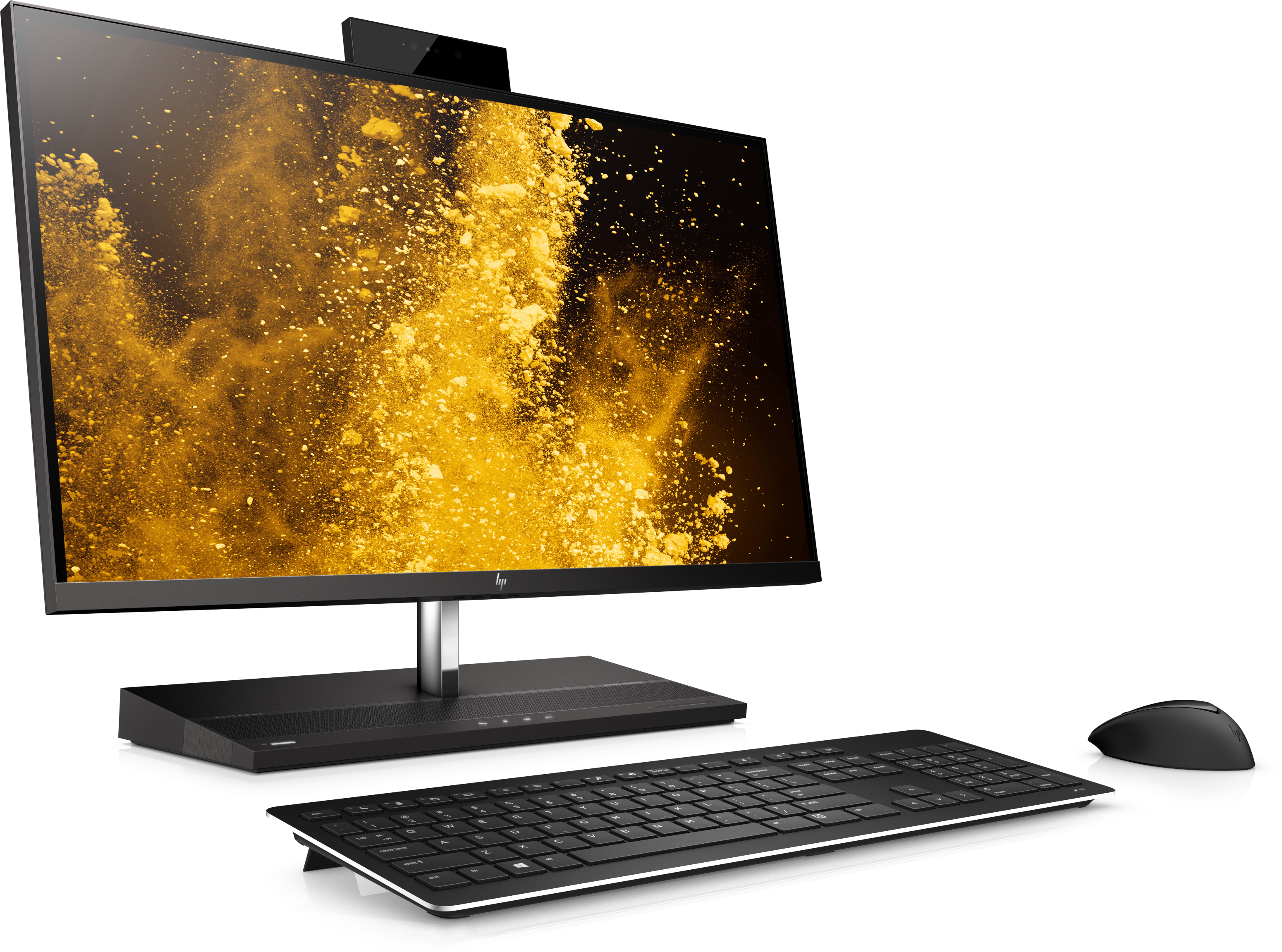 4PD89EA#ACB eliteone 1000 g2 aio nt 27" 27"(3840x2160 ips (матовый))/intel core i7 8700(3.2ghz)/16384mb/1000pcissdgb/bt/wifi/war 3y/w10pro + wireless slim kbd & mouse HP Santreyd  - Вид №6