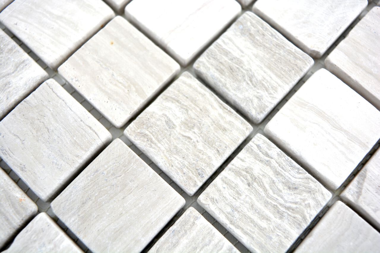 Серая мраморная мозаика Mosaix ARCH-00125450 - Вид №3