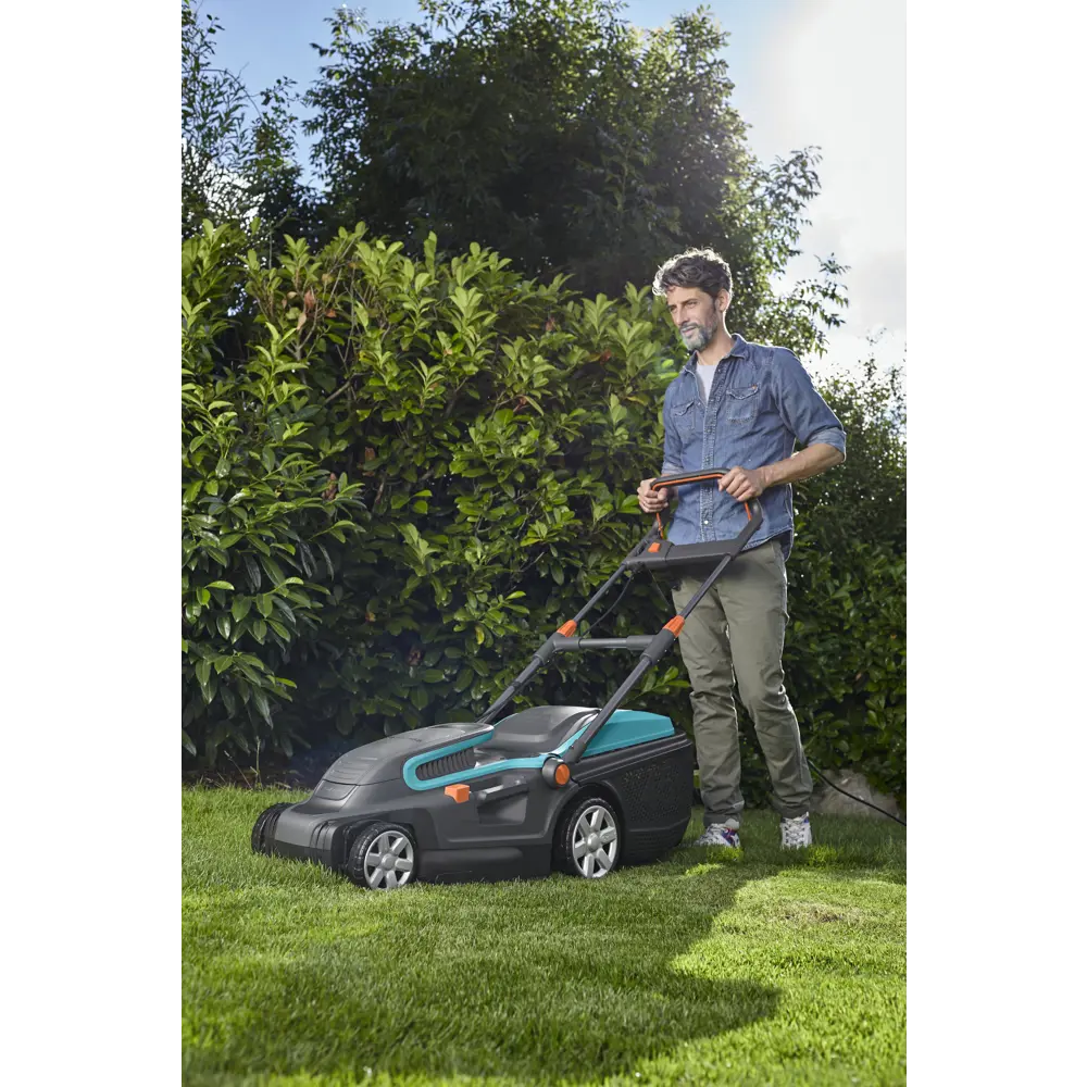 Газонокосилка электрическая PowerMax 1800/42 1700 Вт 42 см GARDENA STLM-2116731 - Вид №6