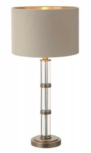 Настольная лампа Avebury от RVAstley 50062 RVASTLEY КЛАССИЧЕСКИЕ 062125 Бежевый;прозрачный