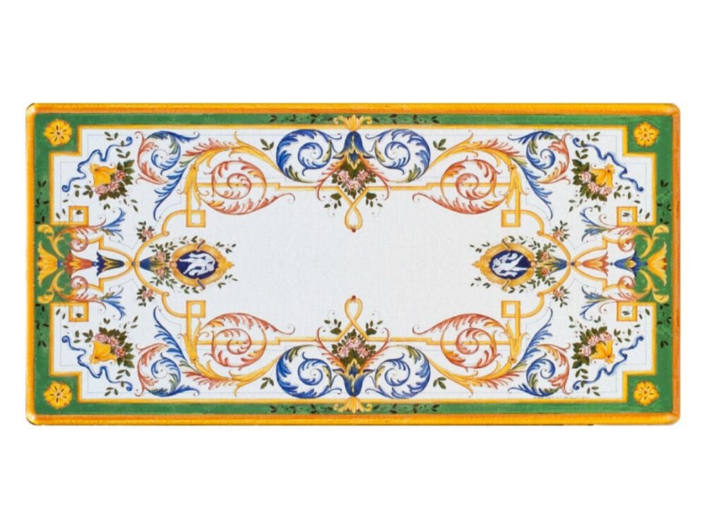 Прямоугольный стол из лавового камня Grandi Maioliche Ficola классическая ARCH-00027323 - Вид №1