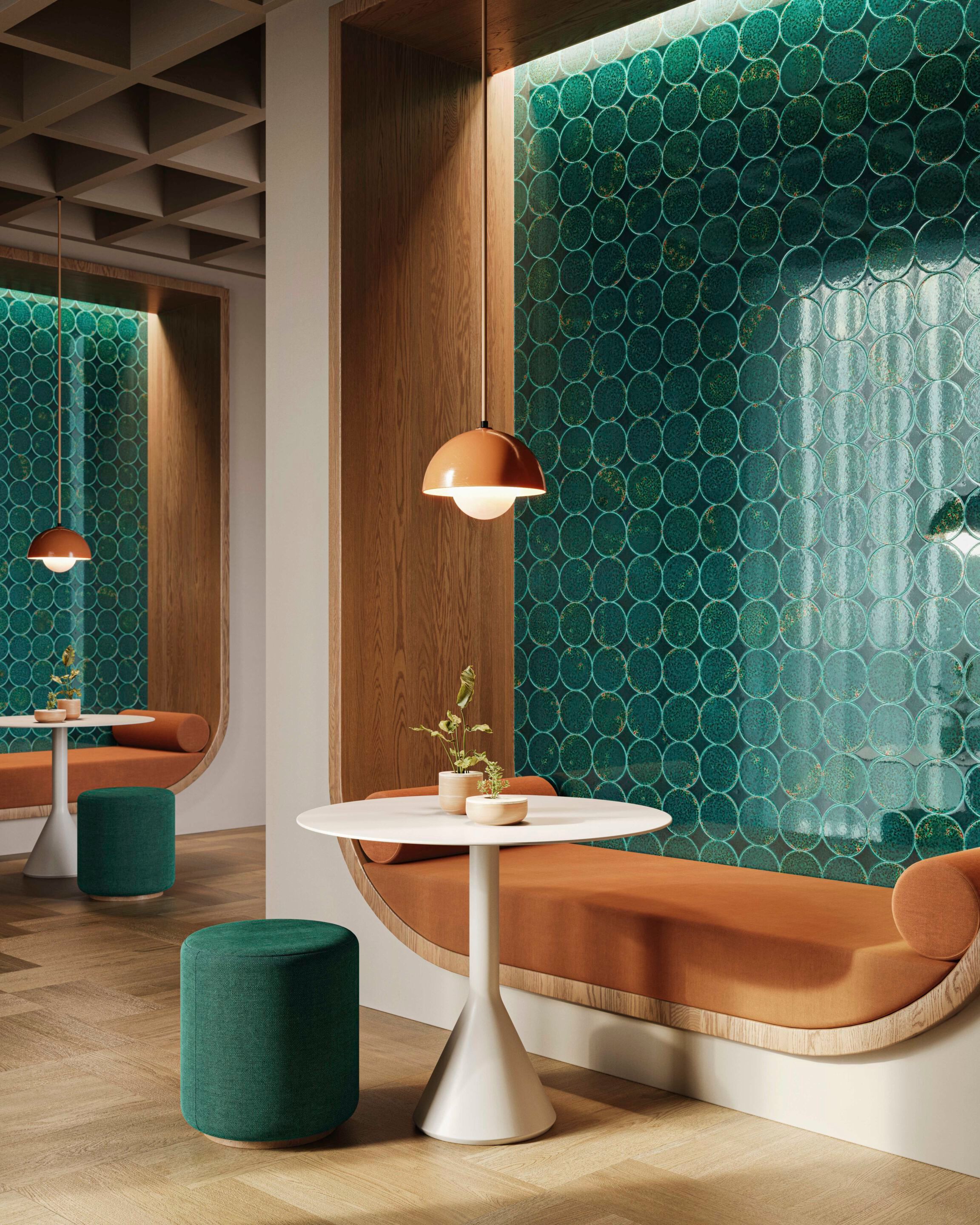 Керамическое покрытие ручной работы Acquario Due CIRCLESET ARCH-00038716 - Вид №1