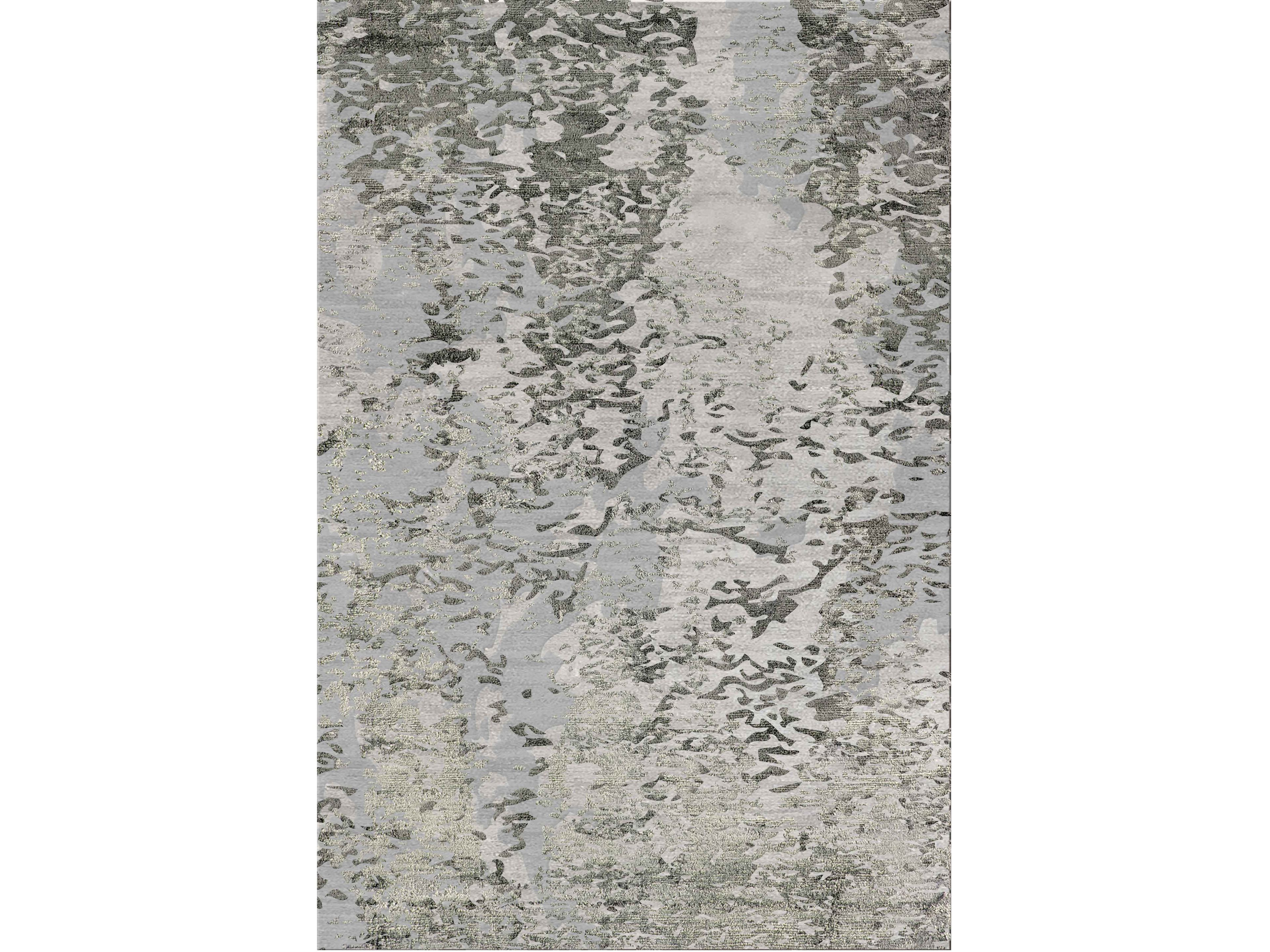 Ковер ручной работы из бамбукового волокна Sirecom Tappeti Stardust ARCH-00105525 - Вид №1