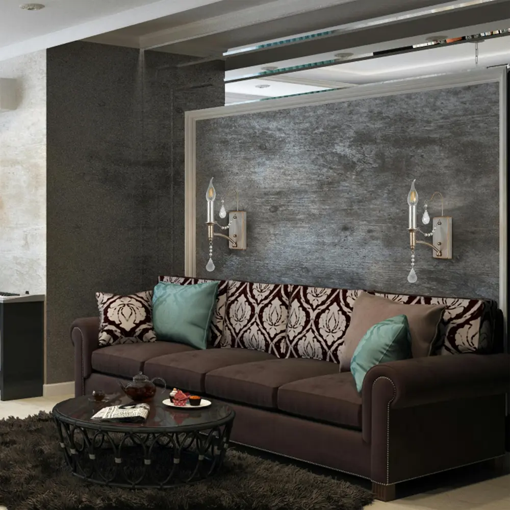 Настенный светильник Freya Bagetta цвет хром STLM-2109466 - Вид №8