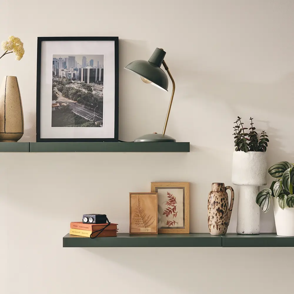 Полка настенная Spaceo Cactus 1 60x23.5 см МДФ цвет кактус STLM-2035011