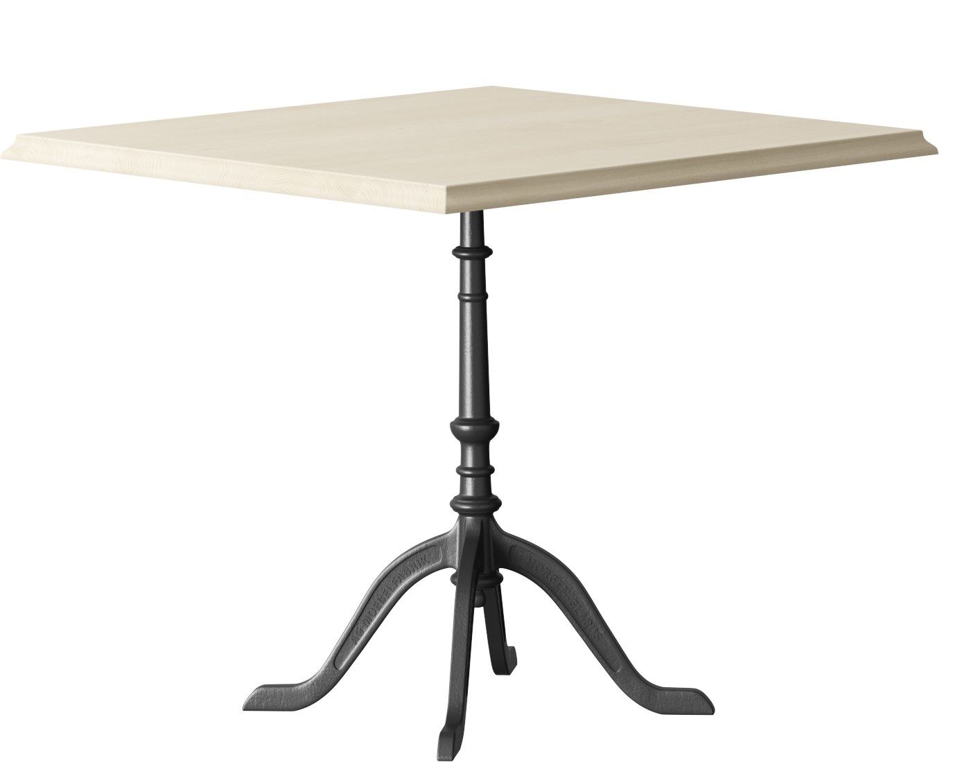 Квадратный стол из массива дерева со спицами horgenglarus GLORIA ARCH-00120274 - Вид №13