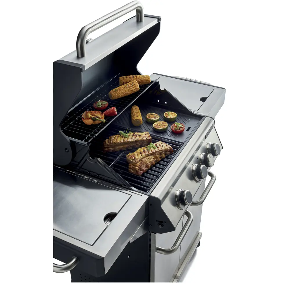 Газовый гриль Naterial Hudson 3-х конфорочный c дополнительной боковой конфоркой STLM-2190712 - Вид №30