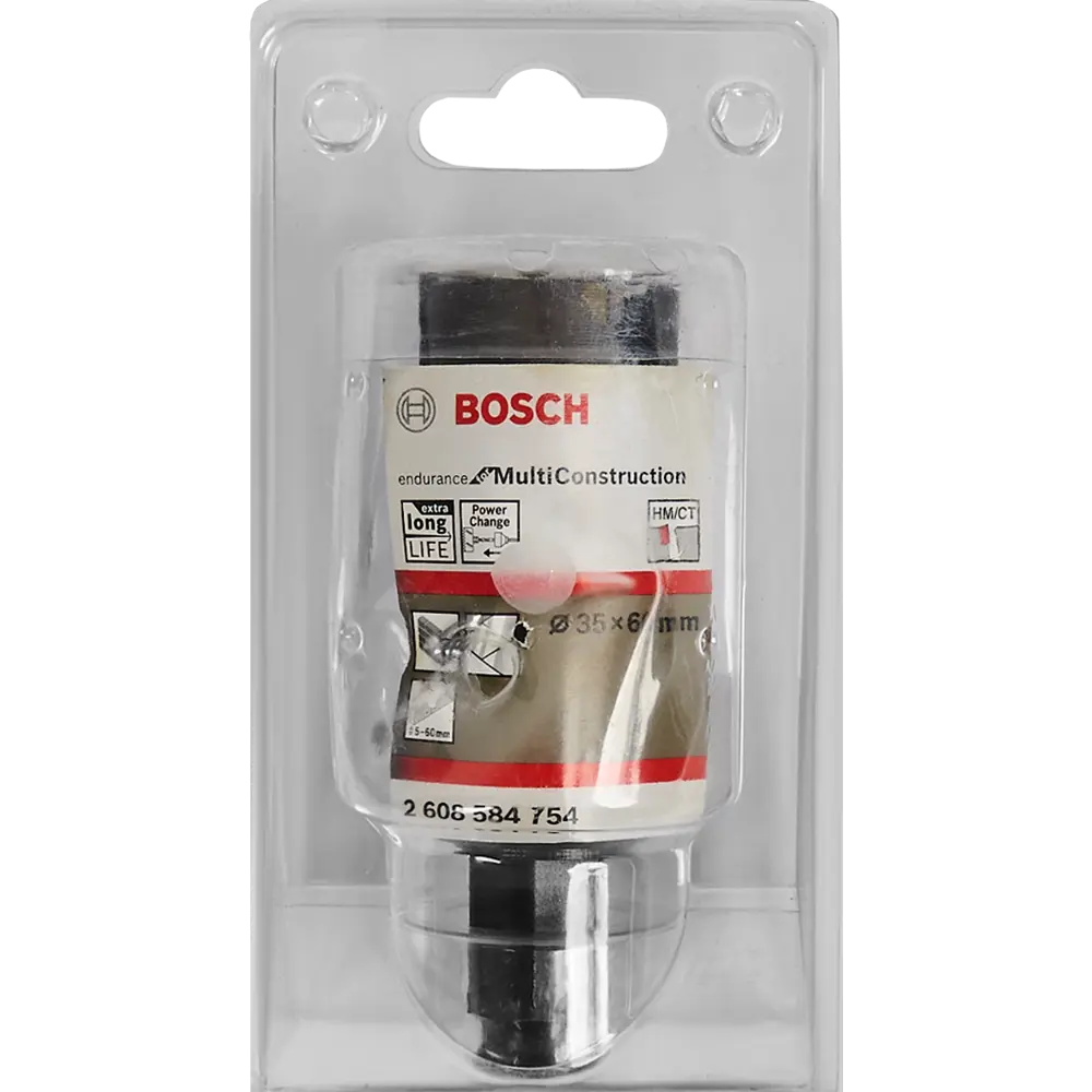 Коронка универсальная карбидная Bosch 2608584754 35 мм BOSCH PROFESSIONAL STLM-2142614 - Вид №2