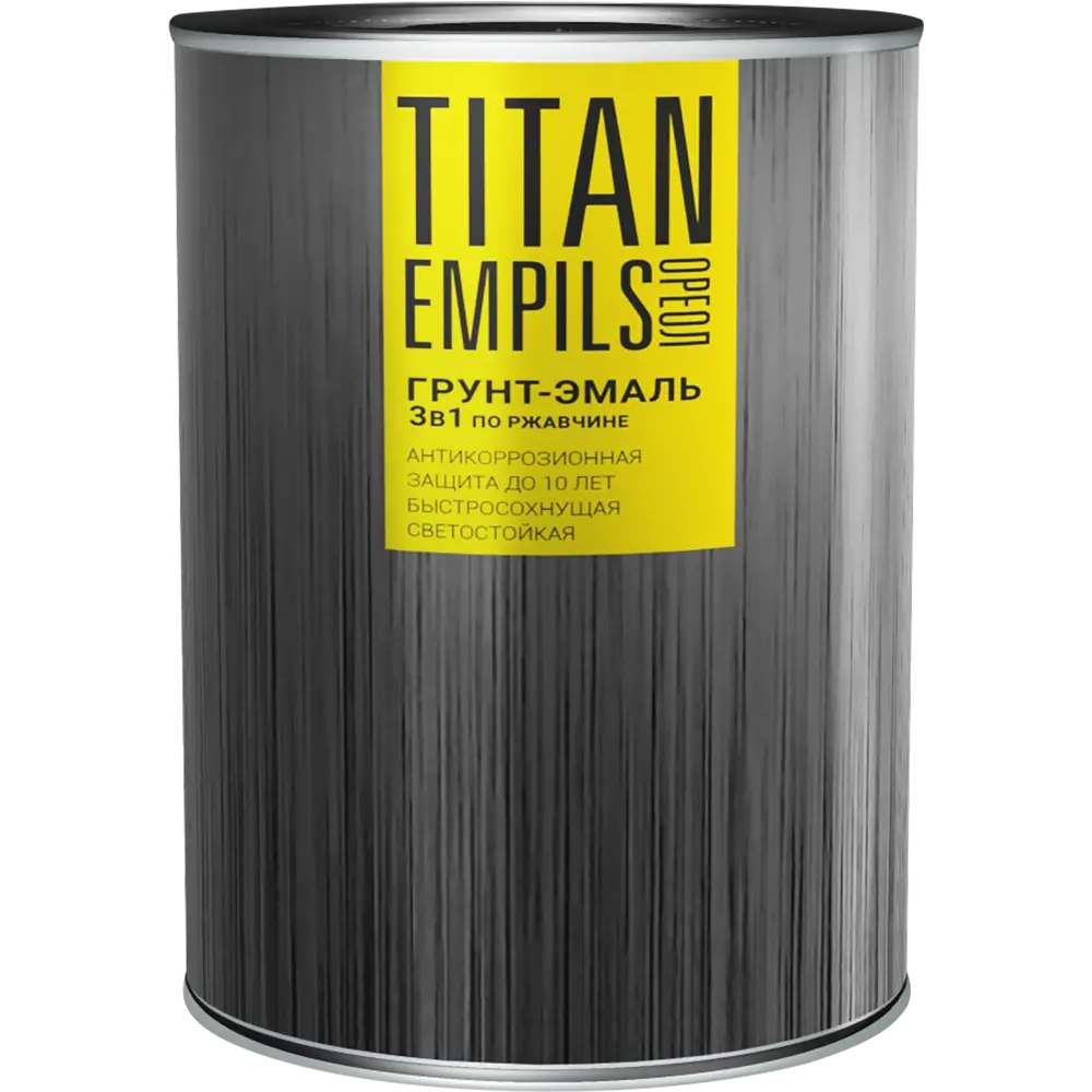 Грунт-эмаль по ржавчине Ореол Titan цвет красно-коричневый 0.9 кг STLM-2195886 - Вид №1