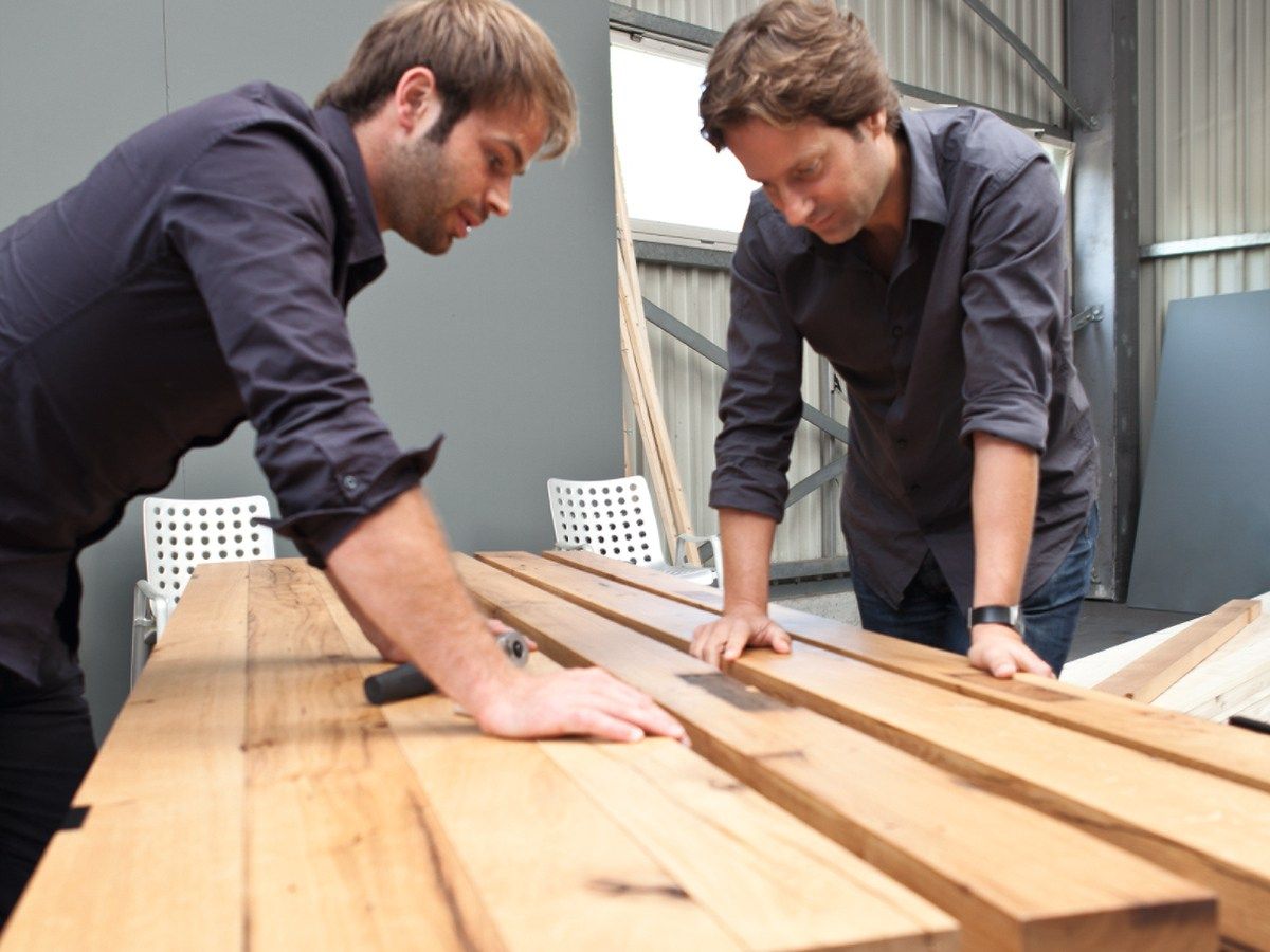 Деревянный прямоугольный обеденный стол JANUA BB 11 CLAMP ARCH-00014964 - Вид №7