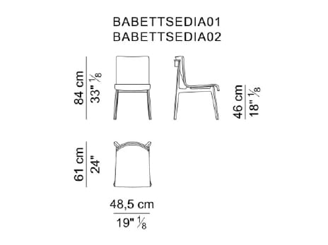 Тканевый стул i 4 Mariani ARCH-00145407 - Вид №8