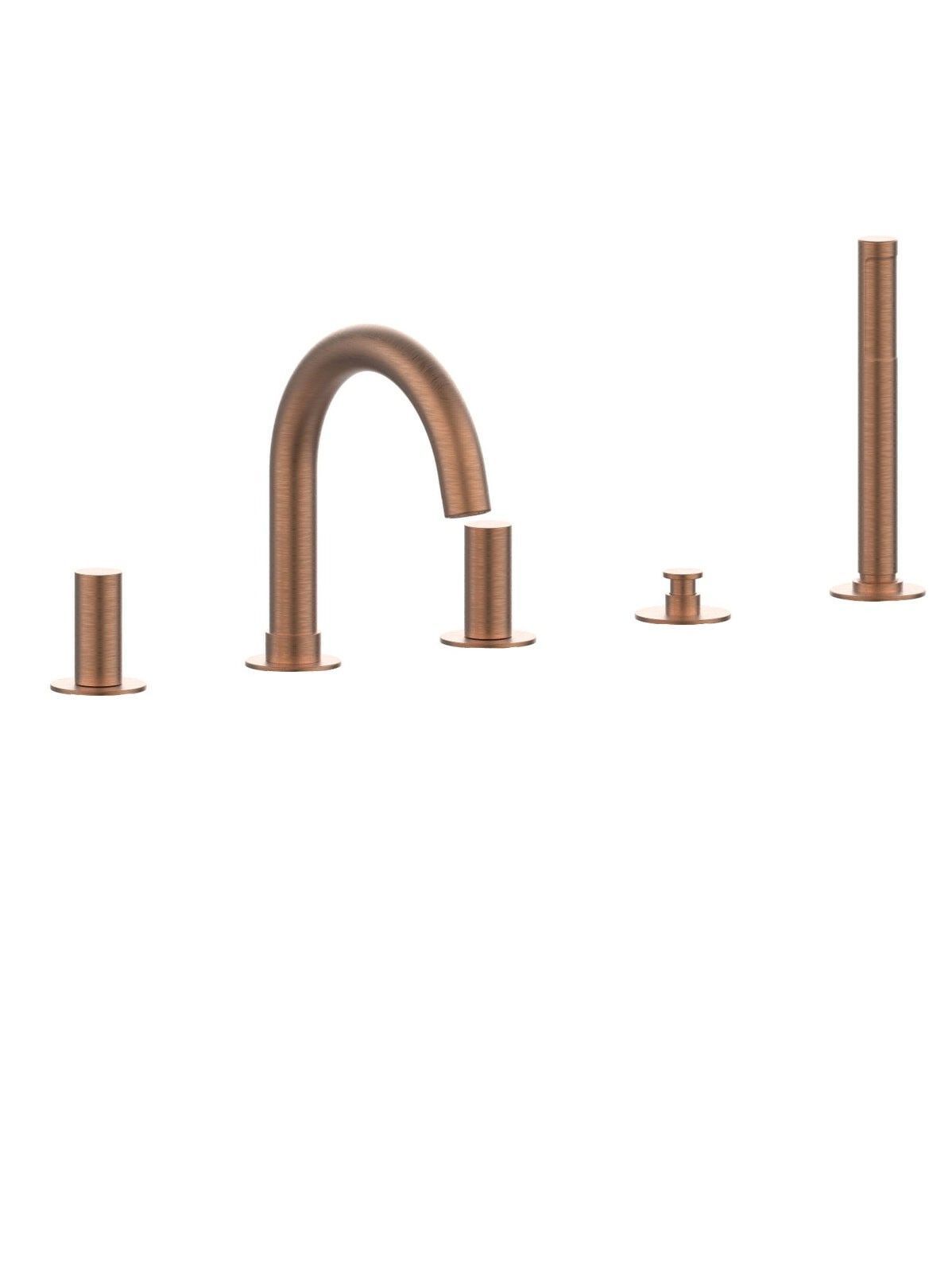 Встраиваемый смеситель для ванны с ручным душем Rubinetterie Frattini Pepe XL ARCH-00112668 - Вид №19