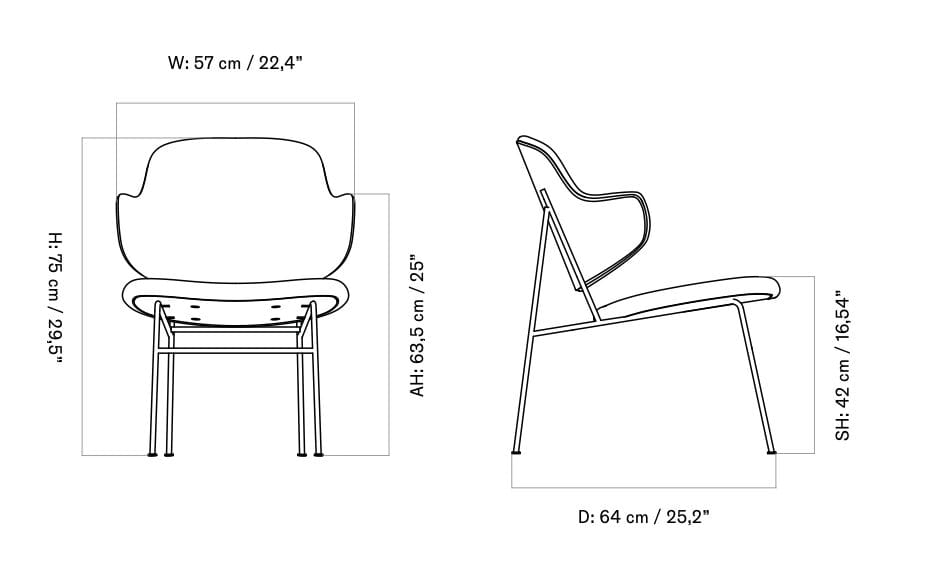Кресло с подлокотниками Audo Copenhagen Пингвин ARCH-00139852 - Вид №7