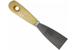 16446389 Шпательная лопатка деревянная рукоятка, пружинная сталь 25 мм 02-12-025 On