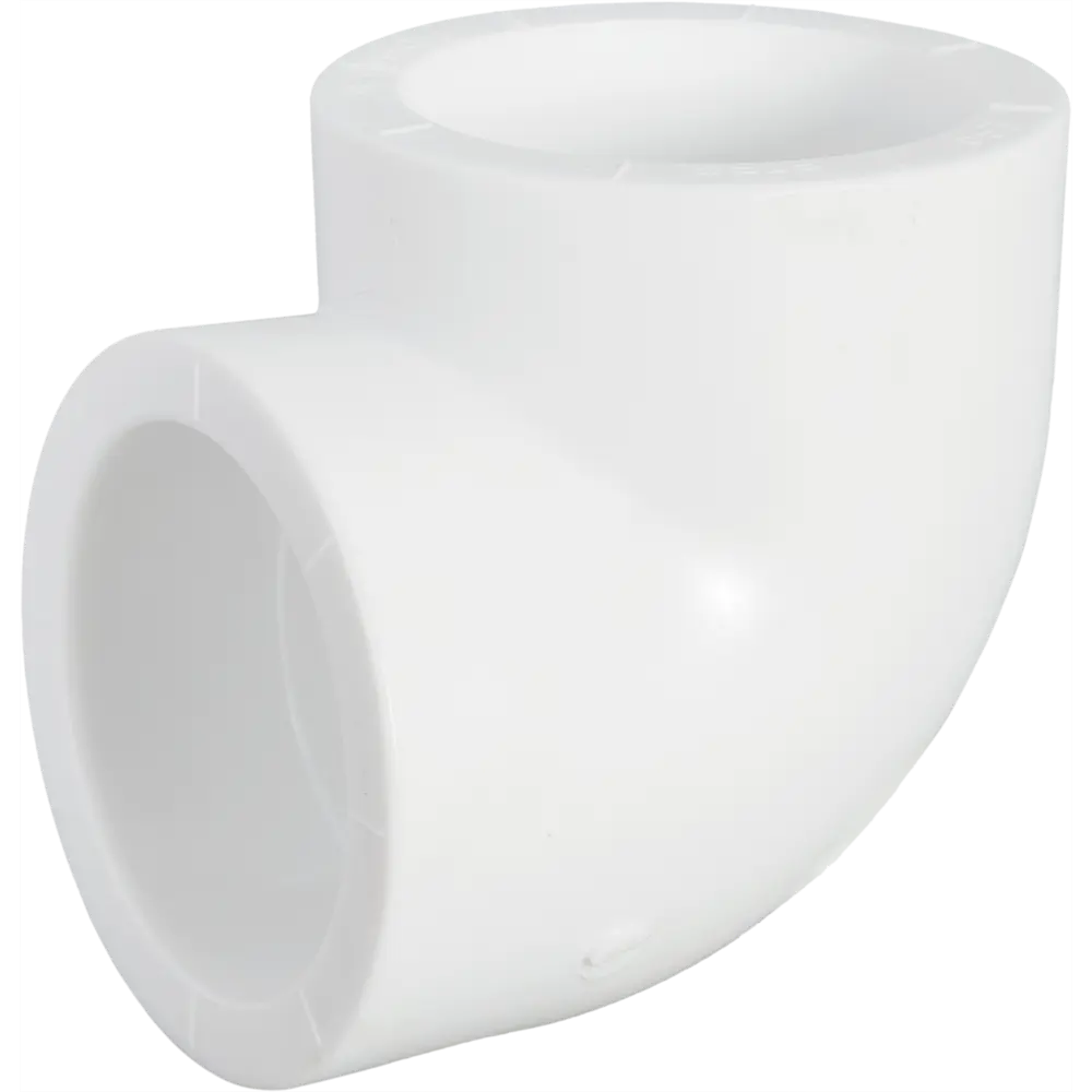 Угольник ПОЛИТЭК 63 мм для систем отопления и водоснабжения 82571554 STLM-0030290