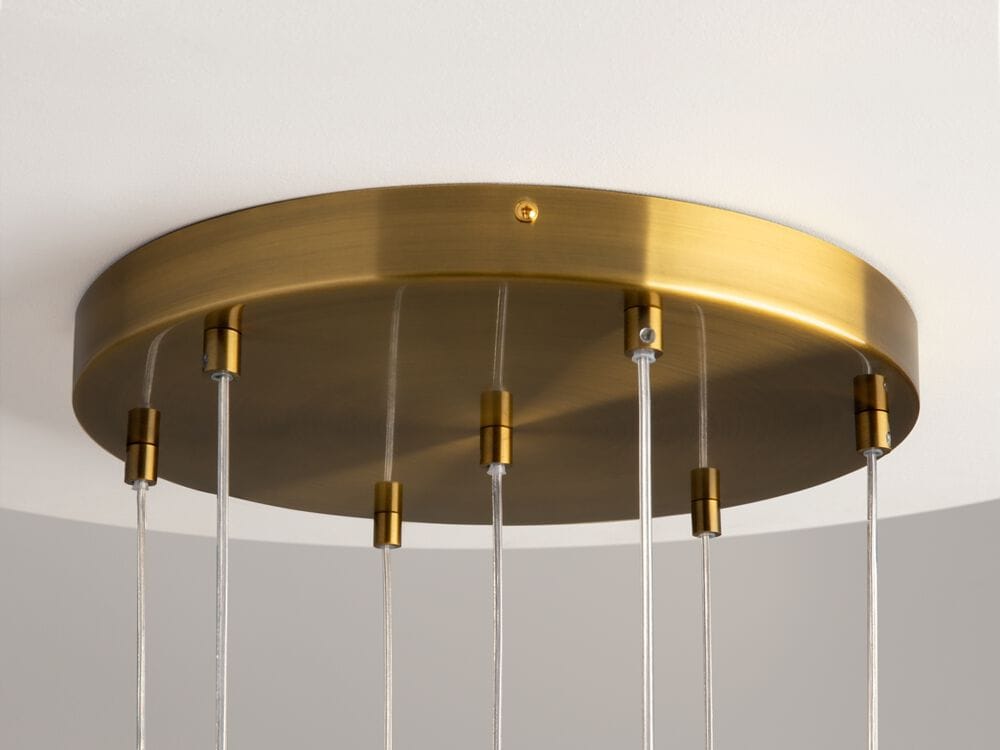 Подвесной светильник из литого стекла Maytoni FROZEN ARCH-00032467 - Вид №3