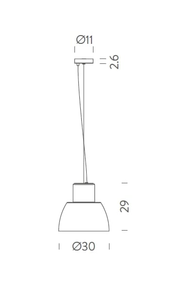 Стеклянный подвесной светильник NEMO LOROSAE ARCH-00070041 - Вид №7