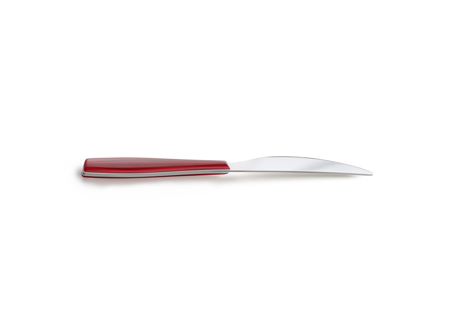 90142938 Нож столовый WAVE с пластиковой ручкой красный 7506_1 2 шт STLM-0115888 EME POSATERIE