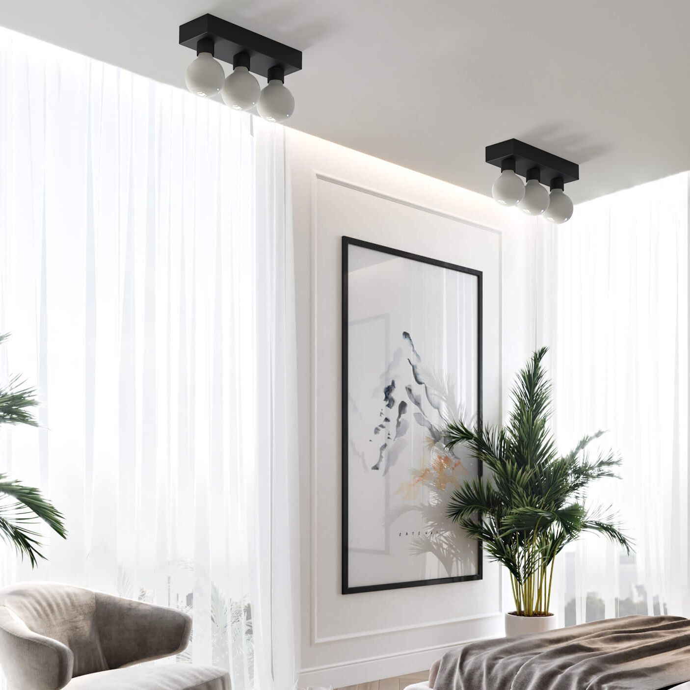 Светодиодный потолочный светильник WayPoint Бостон ARCH-00091221 - Вид №2